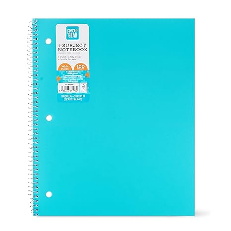 1 Subject Notebook