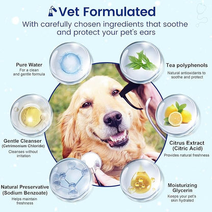 Pet Dental Care Finger Wipes, Reduces Plaque  Freshens Breath, Lick Safe Teeth Cleaning Finger Wipes, Dogs  Cats Toothbrushing Supply, Unscented, 50 Count