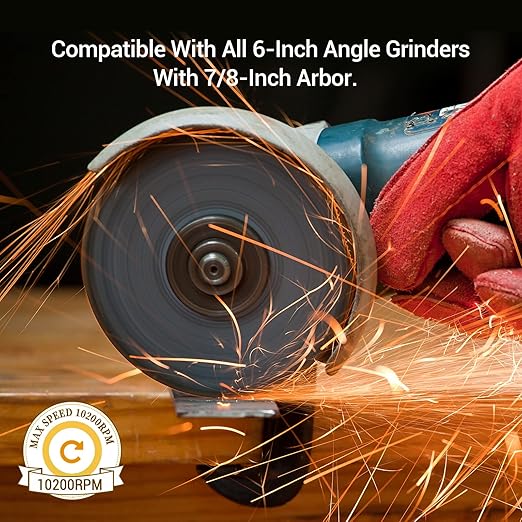 6 inch Cut Off Wheels 50 Packs Ultra Thin Cutting Wheel 6" x116 x78" Angle Grinder Cutting Discs for Metal and Stainless Steel