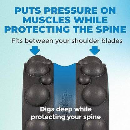 Chirp Wheel XR Knot Kneader - Firm Foam Roller, Deep Tissue Massager, Shiatsu Thumb Massage, Muscle Release Tool for Knots and Tension Relief and for Physical Therapy and Relaxation - 6" Mint