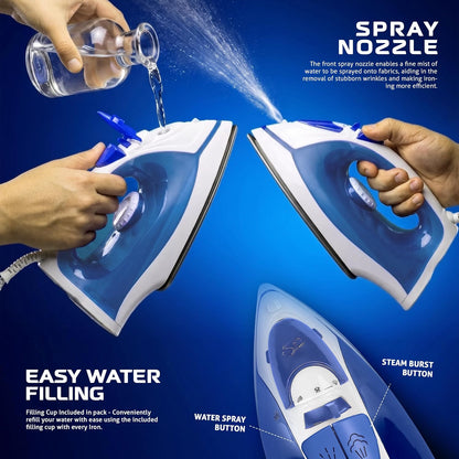 Utopia Home 1200W Non-Stick Steam Iron