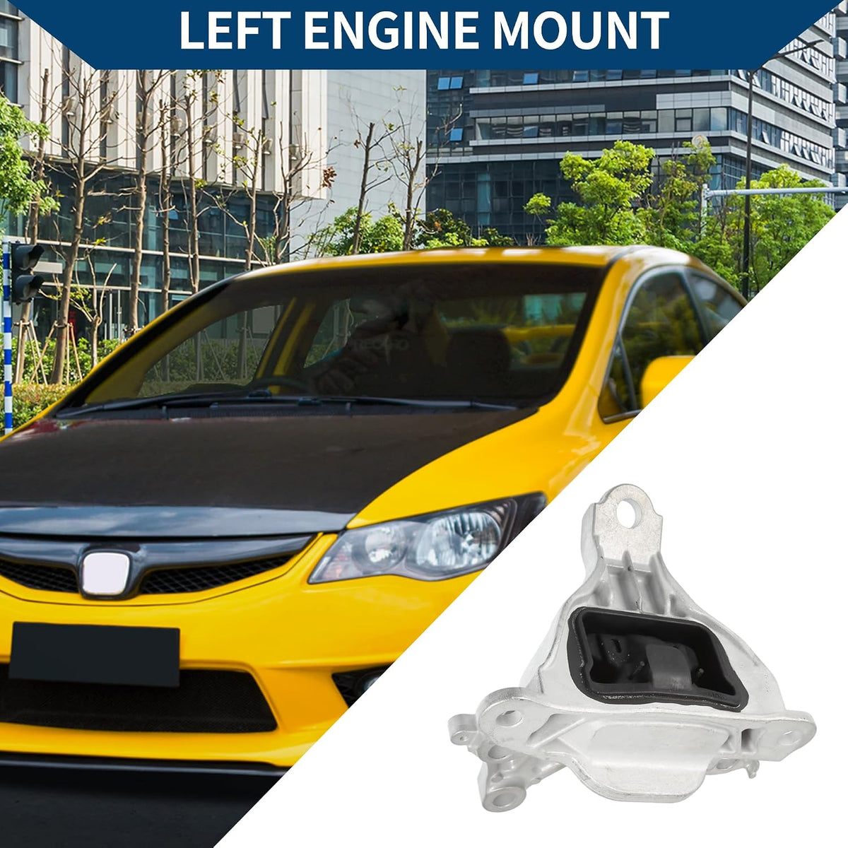 50850TBAA81 Engine Motor Mount for Honda Civic 2016-2021 / Left Transmission Mount/Vibration Isolation / 1 Pcs
