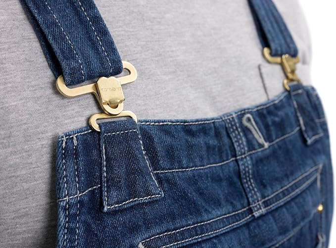 Carhartt Men's 104672 Loose Fit Denim Bib Overalls