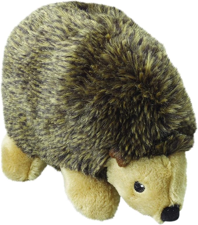 SPOT Woodland Collection Hedgehog -Soft, Stuffed, Squeaky, Plush Fabric Toy for Medium and Large Dogs and Puppies, Enrichment for Light Chewers and Cuddlers, 8.5 inch