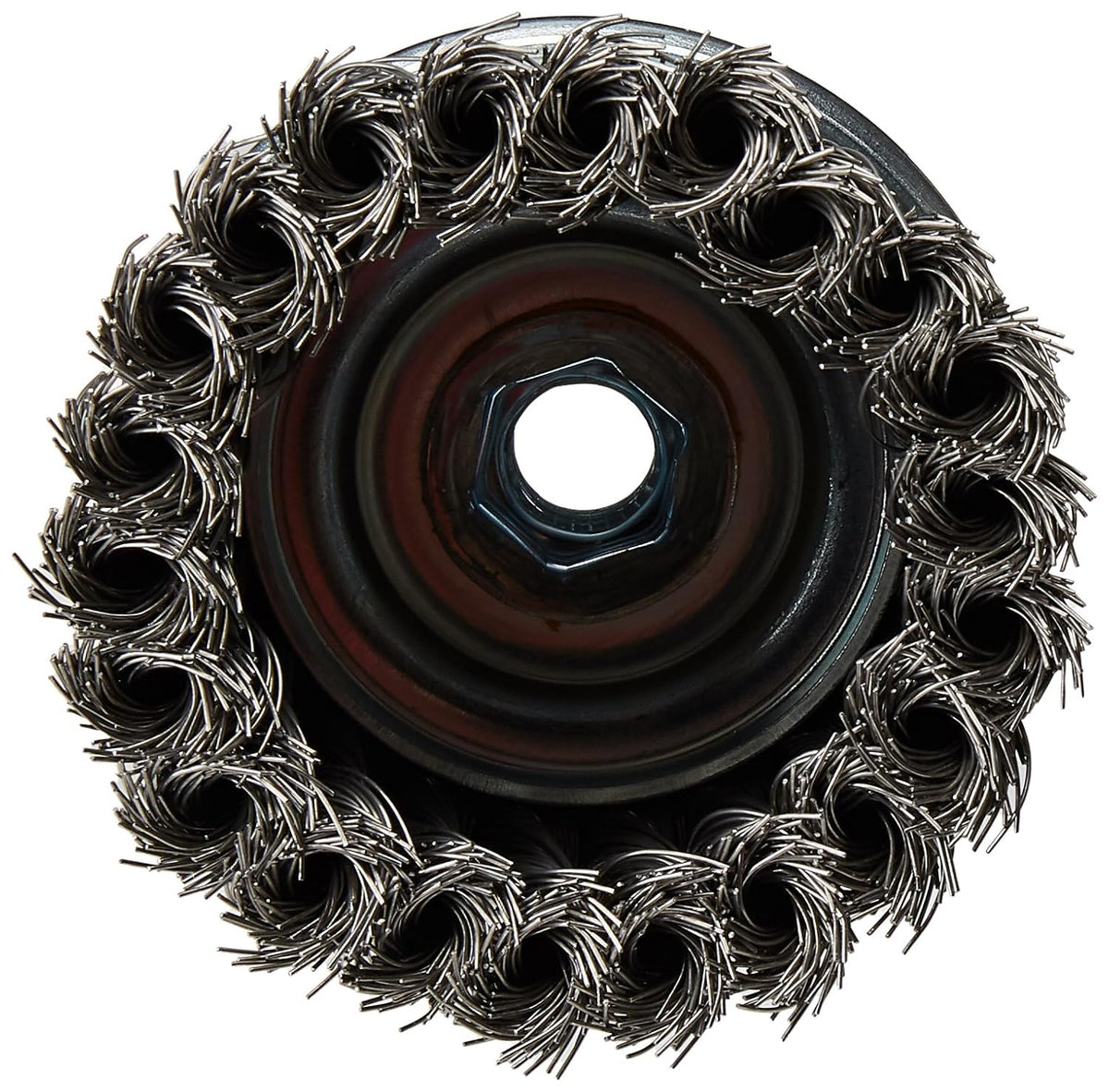 DEWALT Wire Cup Brush, Knotted, 4-Inch (DW4916)