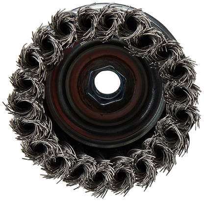 DEWALT Wire Cup Brush, Knotted, 4-Inch (DW4916)