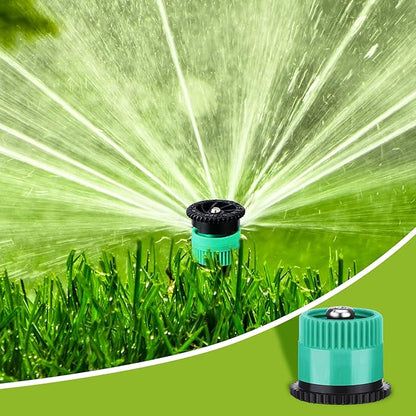 Patelai 32 variable arc nozzles, pop-up sprinkler head, multicolor, adjustable, 360 degree rotation, for septic nozzle replacement for garden lawn irrigation (van 410
