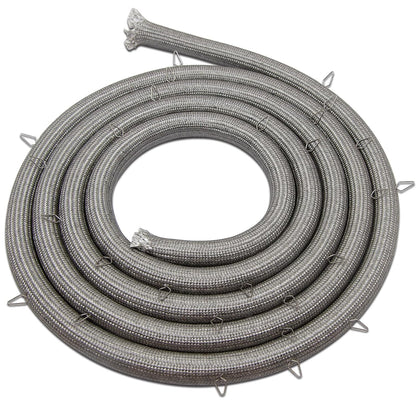 DG63-00255B Gas Range Oven Door Gasket Seal(86" Long/ 27 Mounting Clips)- Compatible with Samsung Ranges or Ovens, Replaces DG63-00255A, 3554990, AP5653446, PS5576952,EAP5576952