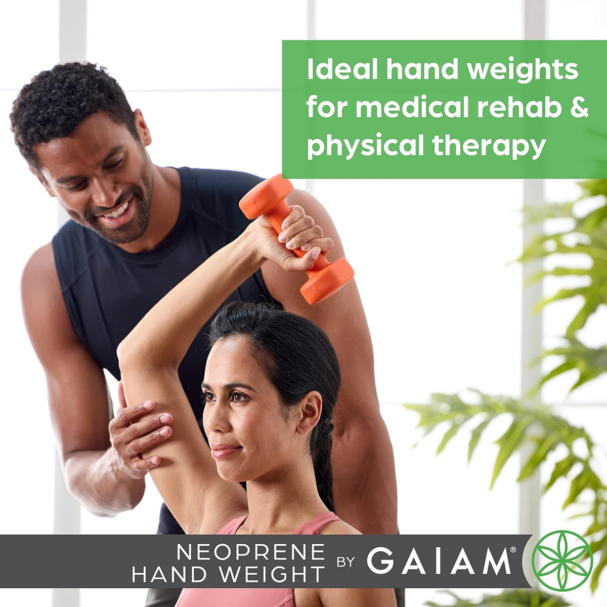 Gaiam Neoprene Coated Dumbbell, Sold as Single
