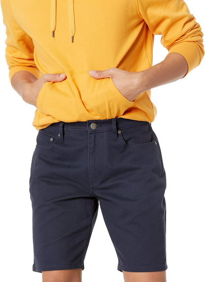 Men's Straight-Fit 7" Inseam Stretch 5-Pocket Shorts