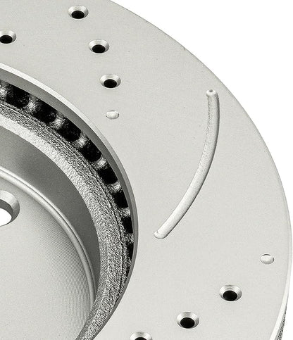 Front Disc Brake Rotor Compatible with 2009 2010 2011 Nissan Versa 1.6L