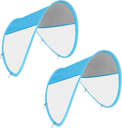 Adnee 2 Pack Baby Swim Float Removable Canopy-Sun Protection Canopy for Baby-UPF50 Proof Canopy-Sunscreen Coating,Compatible for Mambobaby Floats