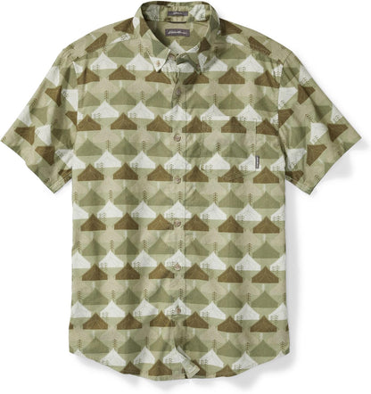 Eddie Bauer Men's Baja Short-Sleeve Shirt - Print