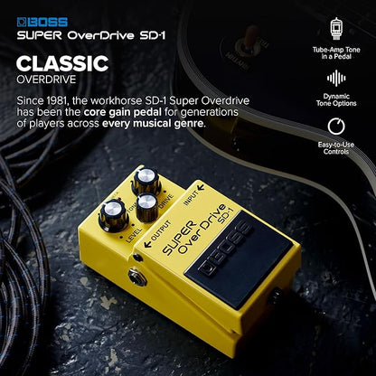Boss SD-1 Super Overdrive Pedal
