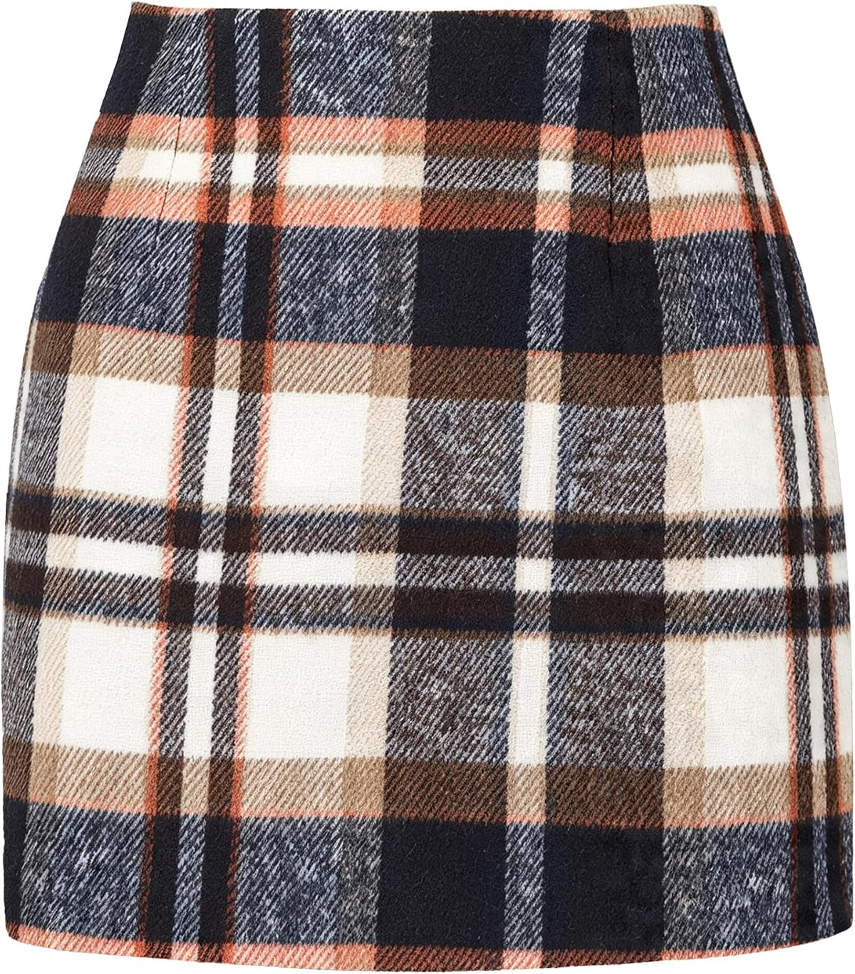 Plaid Skirts for Women, Pencil Mini Skirts for Women High Waist Bodycon Christmas Holiday Fall Winter Skirts 2026 Trendy
