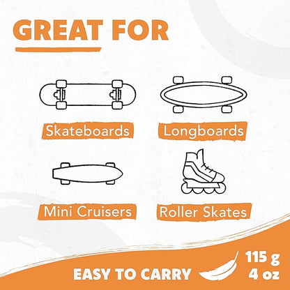 Deleven Skate Tool All-in-One Lightweight Portable Skateboard Tool - T Tool with Allen Wrench, Phillips Head Screwdriver - Adjust Roller Skates, Longboards, Skateboards, Quads, Wheels, Trucks, Kingpin (Yellow)