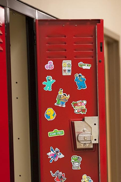 Sesame Street Sticker Pack Die Cut Vinyl Large Deluxe Stickers Variety Pack - Laptop, Water Bottle, Scrapbooking, Tablet, Skateboard, IndoorOutdoor - Set of 50