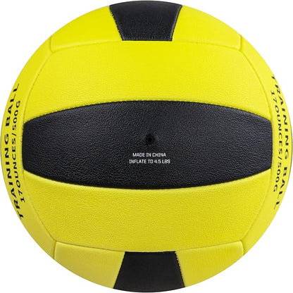 Setter Training Volleyball Official Size 5 Volleyballs Heavy Weight Ball PU Practice Volley Balls for Indoor Rebounder Equipment Setters Weighted Volleyball Setting Trainer