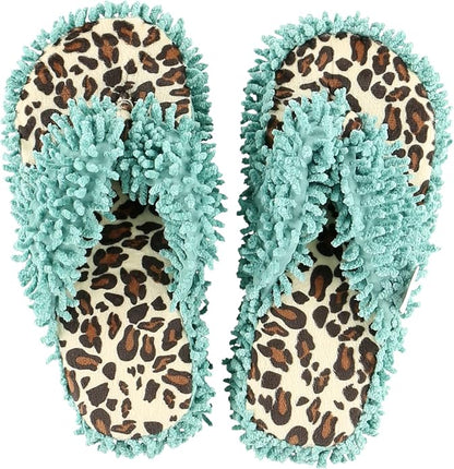 Lazy One Spa Flip-Flop Slippers for Women, Girls' Fuzzy House Slippers