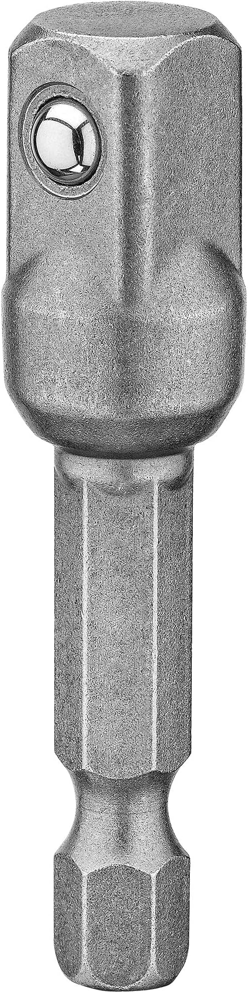 DEWALT DW2542 14-Inch Hex Drive to 38-Inch Socket Adapter , Silver