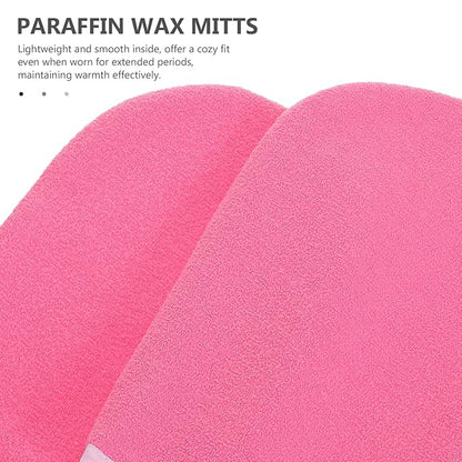 MERRYHAPY Thick Paraffin Wax Covers for Hands Mittens Warmer Spa Hand Bath Mittens