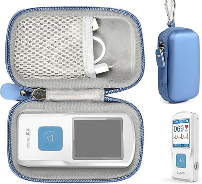 CaseSack Case for EKG Heart Rate Monitor Like SonoHealth, EMAY Handheld EKG Monitor, Wireless Handheld Home ECG Cardio & Electrocardiogram Machine