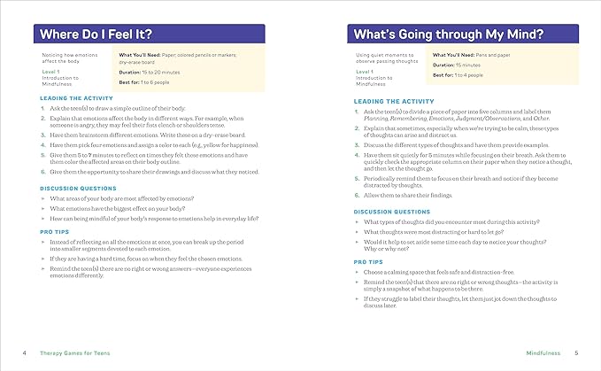 Therapy Games for Teens: 150 Activities to Improve Self-Esteem, Communication, and Coping Skills