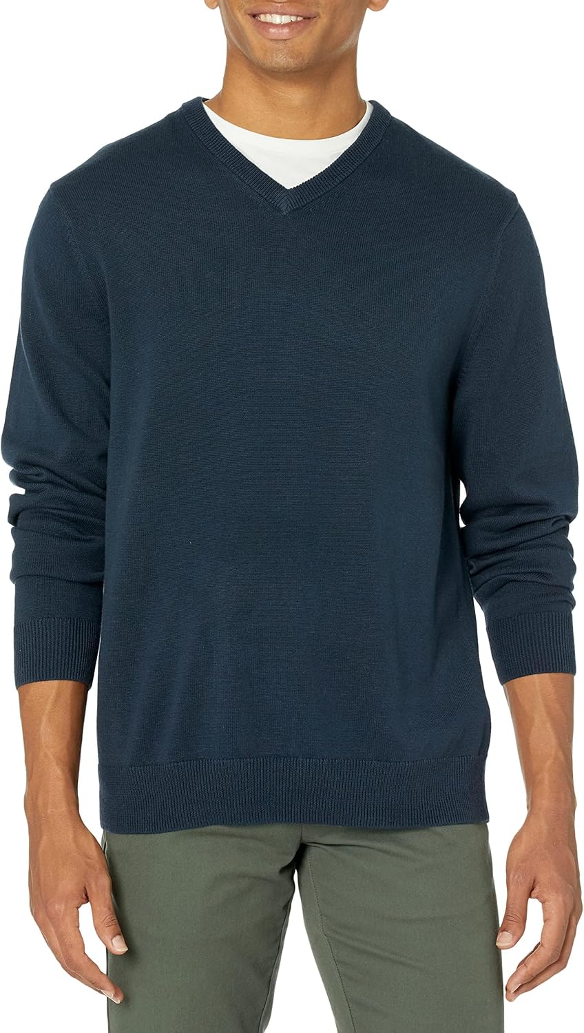Men's V-Neck Pullover Sweater (Available in Big & Tall) 1 sustainability feature 50+ bought in past month
