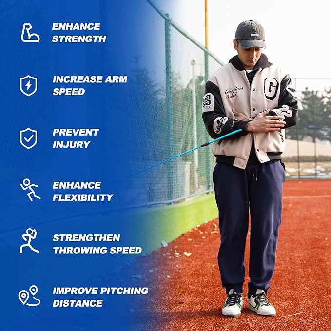 Resistance Bands for Pitchers, Baseball  Softball Training Equipment for Improving Arm Strength  Pitching Training, Baseball Pitching Bands for All Skill Levels