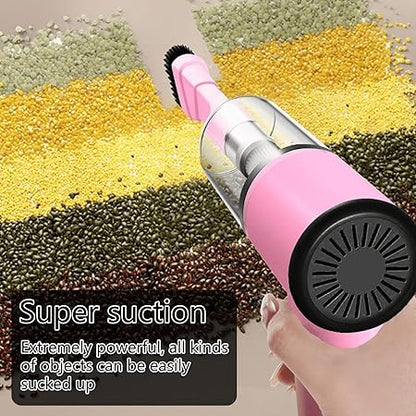 Handheld Car Vacuum Cleaner 120w Powerful Suction Small Car Vacuum Cleaner Hand Vacuum Mini Dust Busters Vacuum Cleaner, Portable Vacuum Cleaners for Car