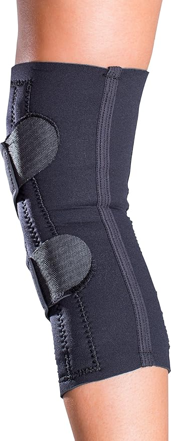 DonJoy Lateral J Patella Knee Support Brace Without Hinge: Drytex, Right Leg, Medium