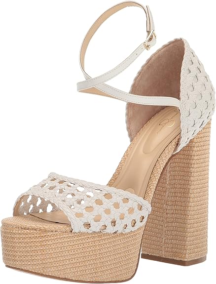 Jessica Simpson Womens Aditi Platform Open Toe Platform Heels