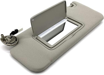 Ezzy Auto Gray Left Driver Side Sun Visor Compatible with Honda Accord 2008 2009 2010 2011 2012 83280-TA5-A51ZA 83280TA5A51ZA