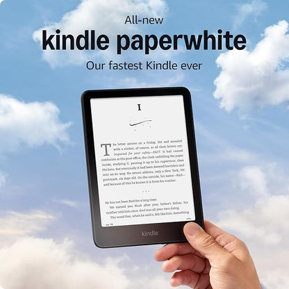 All-new  Kindle Paperwhite (16 GB) Ai Our fastest Kindle ever, with new 7" glare-free display and weeks of battery life Ai Black