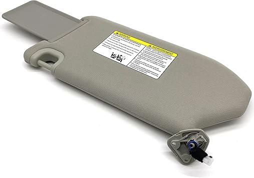 Ezzy Auto Gray Right Passenger Side Sun Visor Compatible with Nissan Pathfinder Infiniti QX60 JX35 with Sunroof 96401-9PB0A