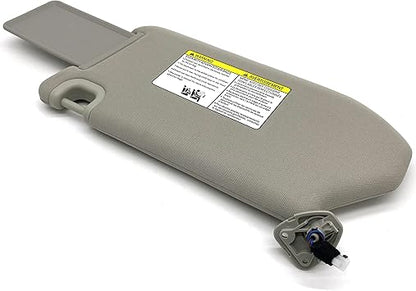 Ezzy Auto Gray Right Passenger Side Sun Visor Compatible with Nissan Pathfinder Infiniti QX60 JX35 with Sunroof 96401-9PB0A