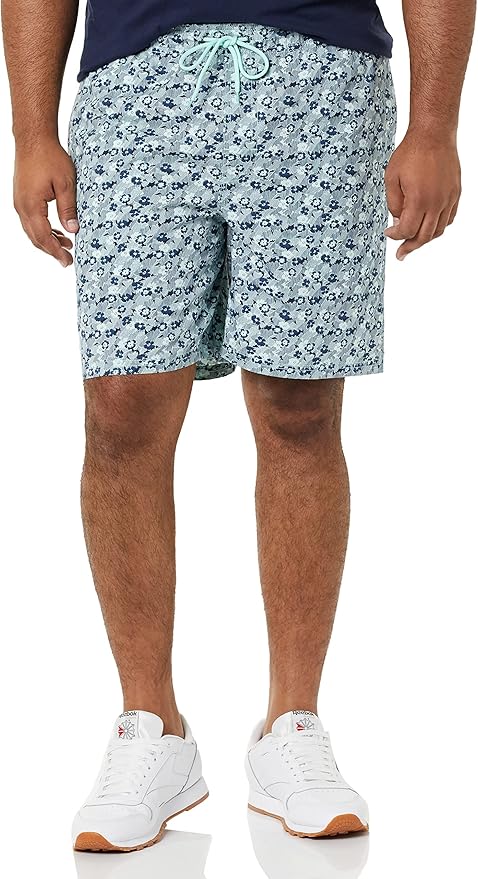 Essentials Men's 8" Inseam Relaxed-Fit Drawstring Walk Short (Available in Plus Size)
