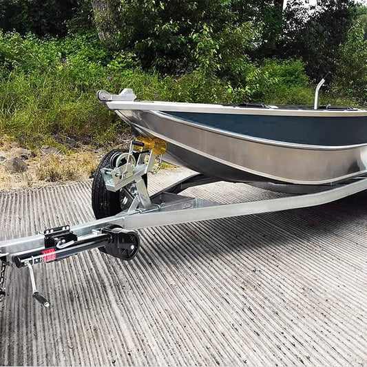 2000lbs Trailer Jack with Wheel, Heavy Duty Swivel Boat Trailer Jack, 12" Lift, for RV Boat
