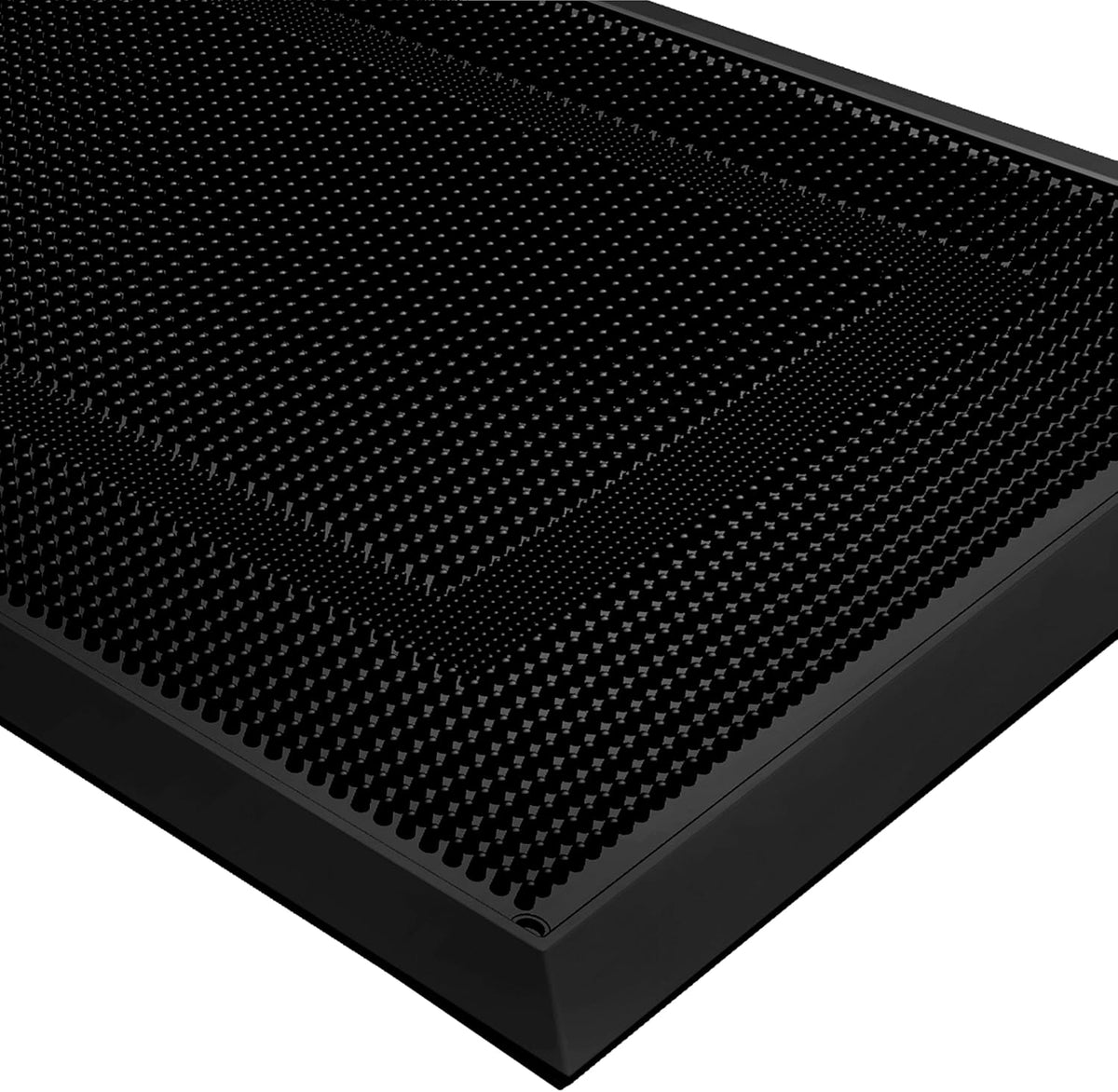 BEHERO Front Door Mat Outside Entrance, 36" x 17" Heavy Duty Rubber Outdoor Mats Enlarged for Entryway, Welcome Matt Outdoor, Dirt Trapping Waterproof