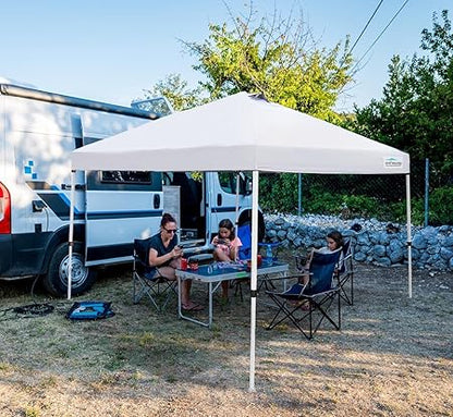 Ontheway 10x10 Replacement Canopy Top Cover, Pop Up Canopy Tent with Air Vent (White)