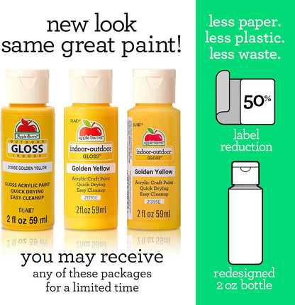 Apple Barrel Gloss Acrylic Paint in Assorted Colors (2-Ounce), 20364 Light Blue