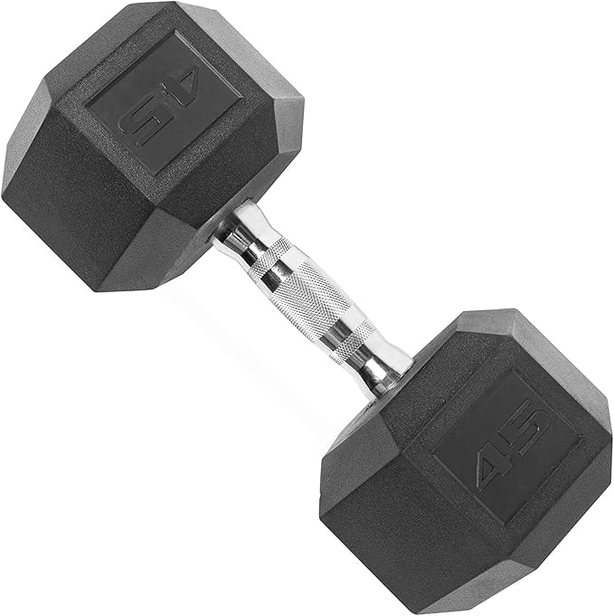 CAP Barbell Coated Dumbbell Weight, Single, Various Sizes