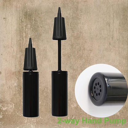 Hand Air Pump,Two-Way Hand Yoga Ball Pump, 9 Inch Double Action Hand Pump Inflator for Exercise Balls, Swimming Ring,Balloons and Inflatable Balls