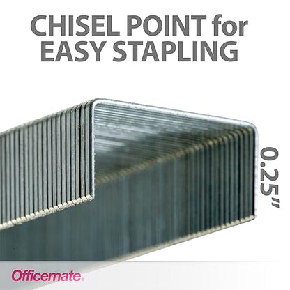 Officemate OIC Standard Chisel Point Staples