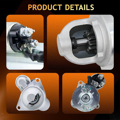 6490N Starter Compatible with 2002-2005 Chevy Trailblazer L6 4.2, 02-05 GMC Envoy L6 4.2L, 2004-2006 Chevy Colorado L4 2.8 L5 3.5, Buick Rainier 04-05 4.2L,06 Hummer H3, 2003 03 04 10465527 8104655820