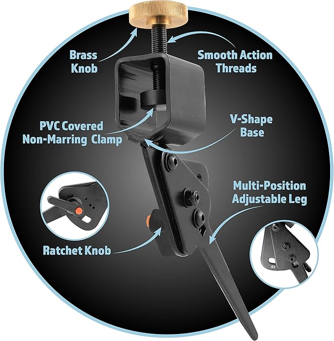 Pro Grind Multi-Grind Sharpening Jig with Setup Blocks for Multiple Tool Grinds and For Use with Sharpening Systems that Use Pocket V-Arm Attachments
