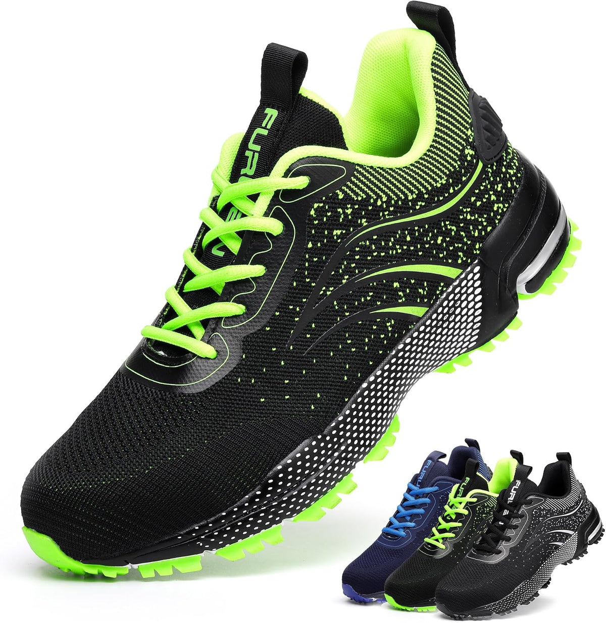 Steel Toe Shoes for Men & Women Lightweight Safety Work Shoes Comfortable Steel Toe Sneakers Warehouse Industry Work Sneakers