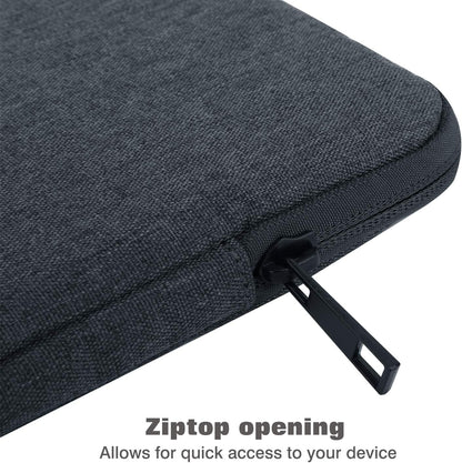 MoKo 9-11 Inch Tablet Sleeve Bag Carrying Case Fits New 11inch iPad Air M4, iPad A16 2025, iPad Pro 11 M4, Air 5/4/3, iPad 10/9/8th Gen, Tab S8/S9 11", Tablet Carrying Case, Space Gray Carrying Case, Space Gray