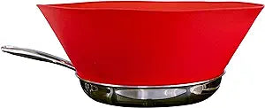 Frywall 12 (Large) - Red - Splatter Guard, as Seen on Shark Tank