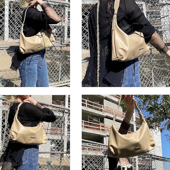 Montana West MEDIUM Shoulder Purses for Women Crescent Hobo Bags Trendy Purses